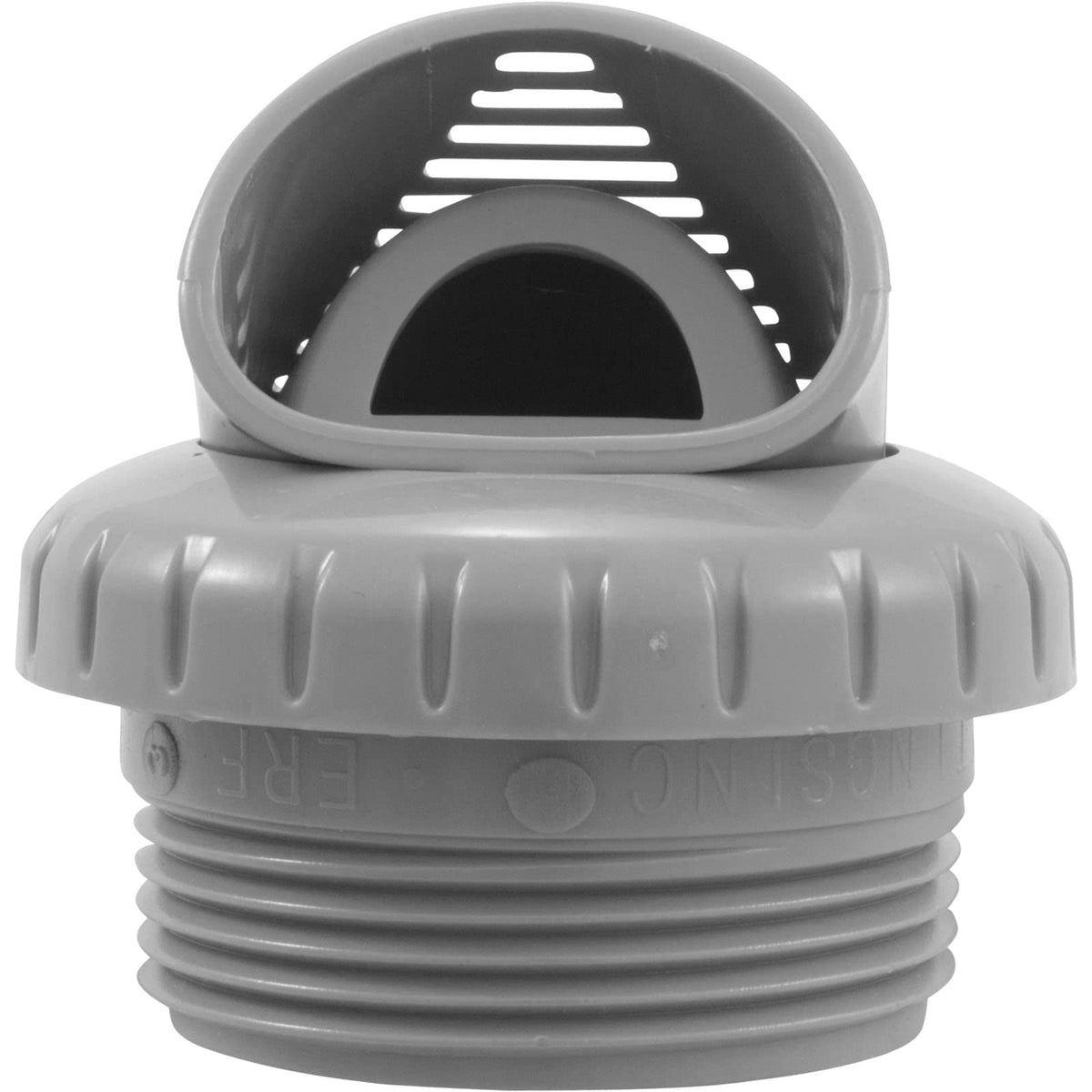 Infusion Pool Products inlet fitting installation-demo shows easy setup