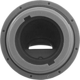 Infusion Pool Products inlet fitting side view light gray finish blends well