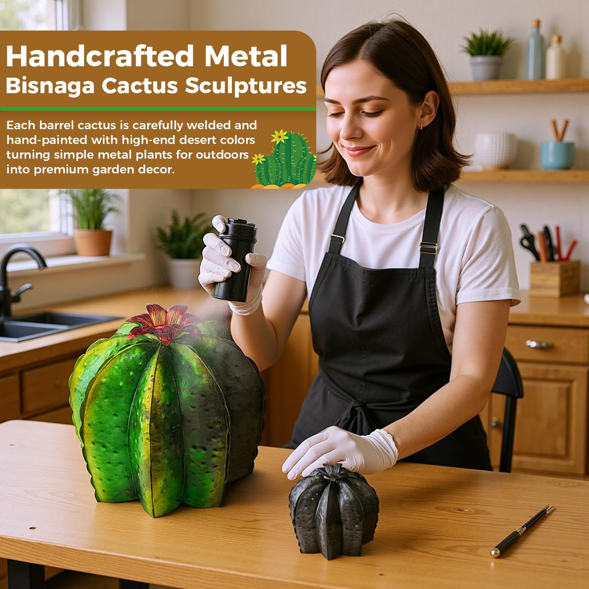 inihpocv weatherproof iron and UV paint withstands seasons with color
