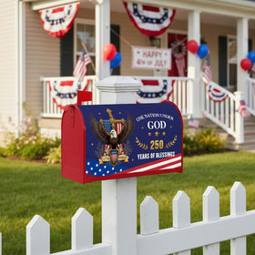InIsaJace 18x21 standard-size mailbox cover fits most mailboxes easily.