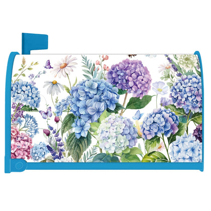 Inisajace spring hydrangea mailbox cover adds fresh curb appeal with seasonal color