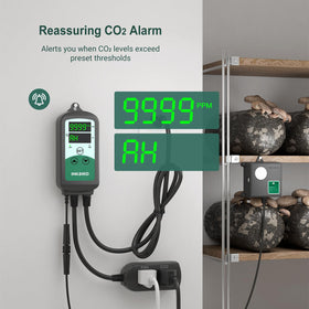 Inkbird ICC-510 works with inline exhaust fans for improved air exchange.