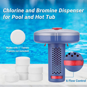 INKBIRDPLUS mini chlorine dispenser for hot tub with reliable flow control