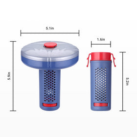 INKBIRDPLUS mini chlorine dispenser includes a tie string for secure placement