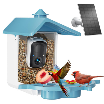 INKCKU Bird Feeder Camera delivers 2K clarity to observe birds in sharp detail