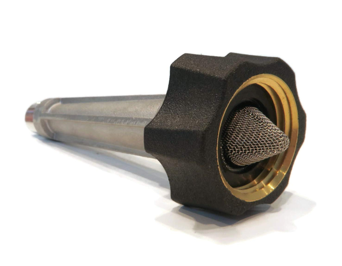 Inlet tube with filter and O-Ring ensures clean water flow to the pump