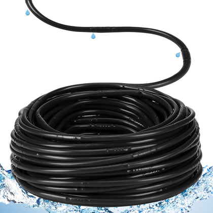 Innconee drip tubing 100 ft with 1/4 inch diameter for efficient root-zone watering