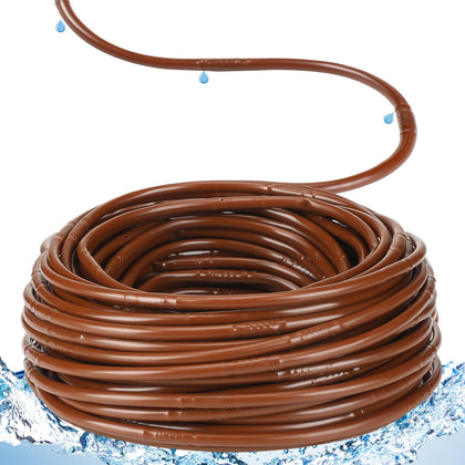 Innconee dripline 50 ft tubing with six-inch emitter spacing for even root-zone watering.