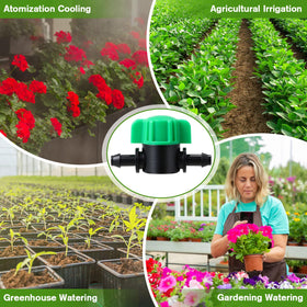 Innconee anti-slip knob valve for comfortable operation during irrigation