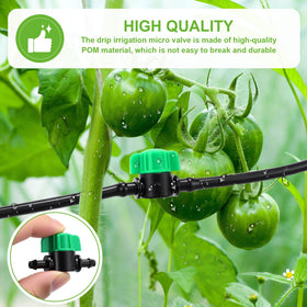 Innconee valve suited for greenhouses, beds, lawns and farmlands