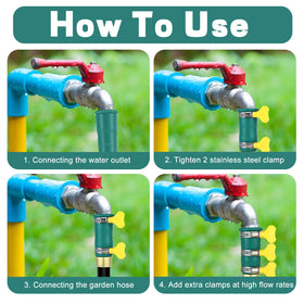 Innconee compact three-set kit for quick, tool-free installation