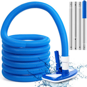 Innconee pool vacuum head with 11.8-inch cleaning surface for efficient debris pickup.