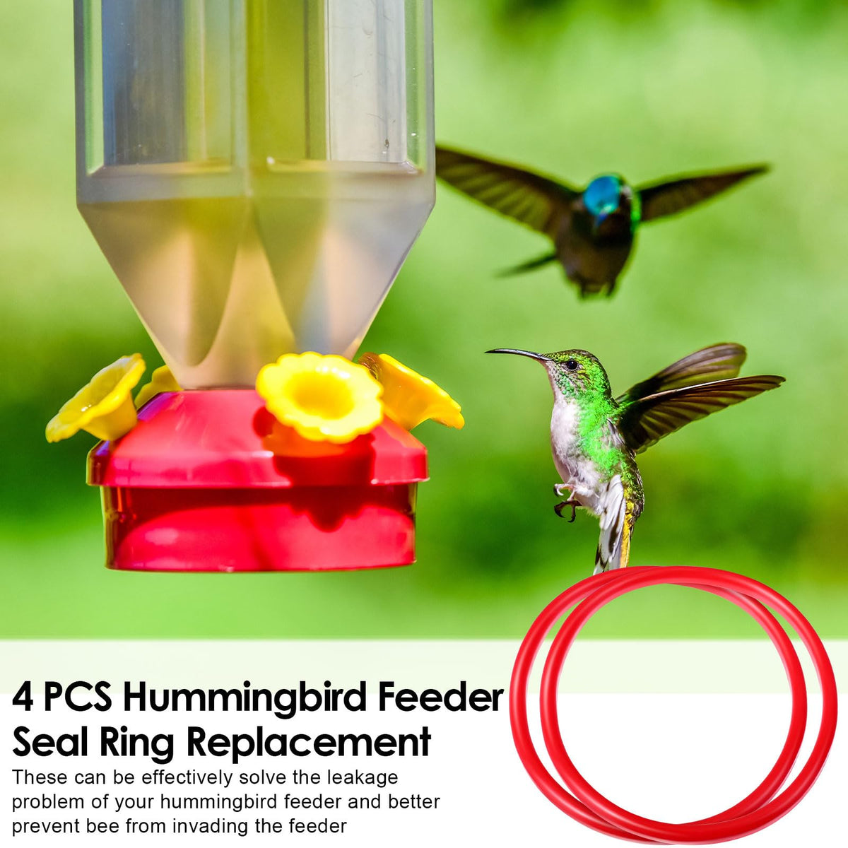 Four-pack ensures you have spare seals for maintenance.