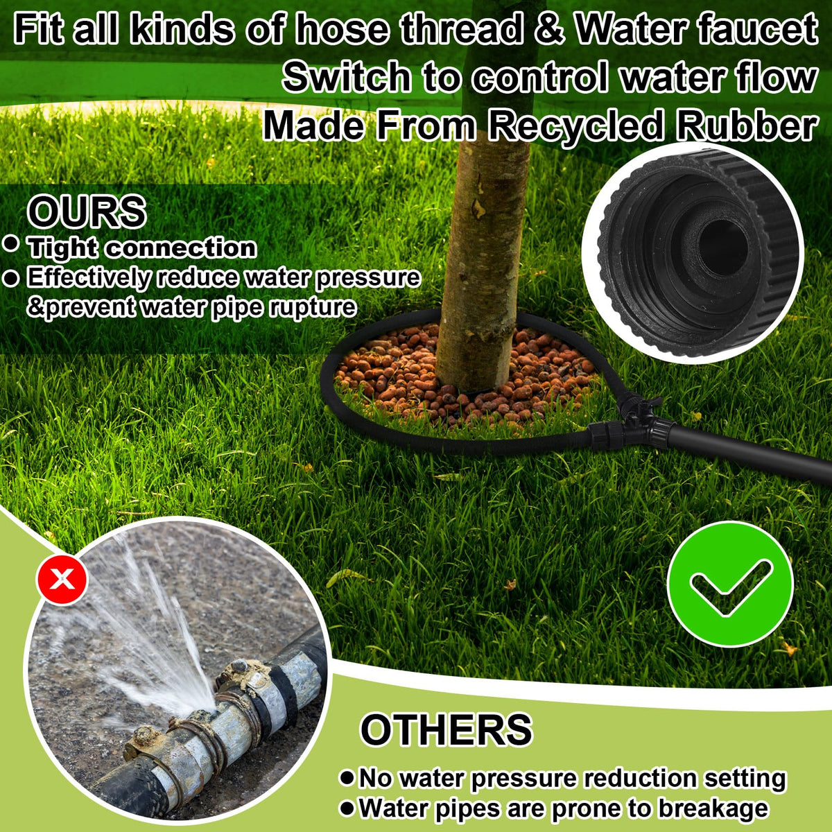 Innconee ABS connectors provide reliable, leak-free connections