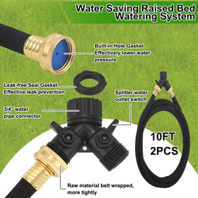 Innconee Y-splitter enables easy connections and even water distribution.