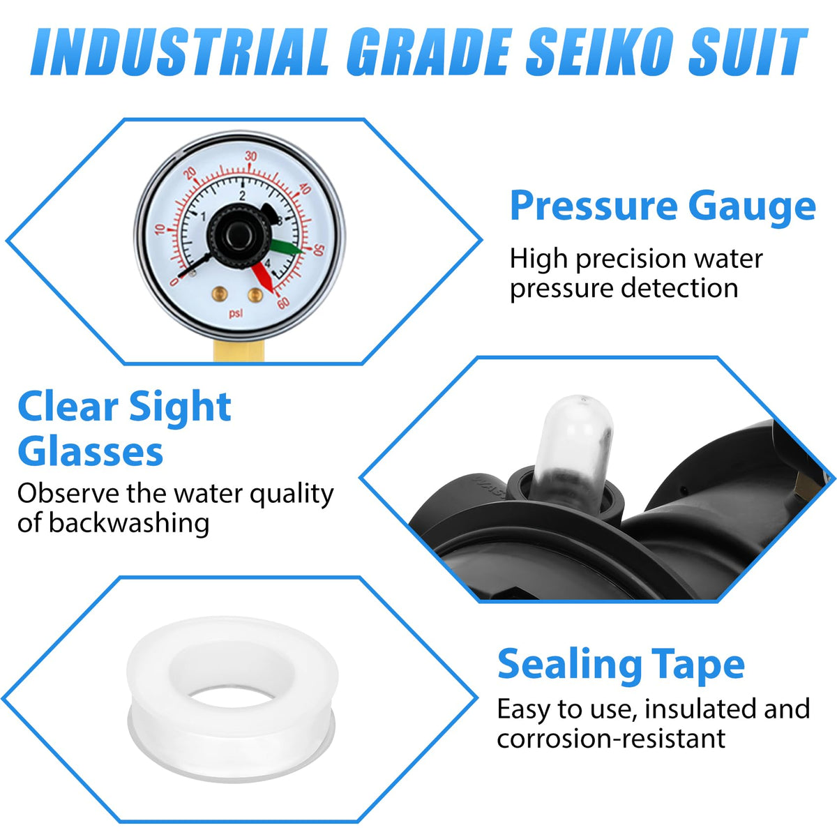 Innisle SP0714T sealing system with O-ring provides lasting seal.