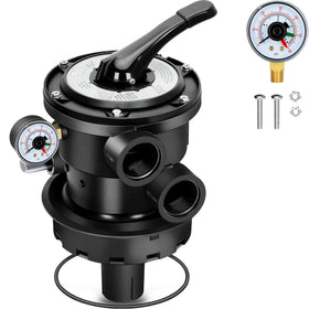 Innisle SP0714T top-mount valve closeup for reliable pool filtration control.
