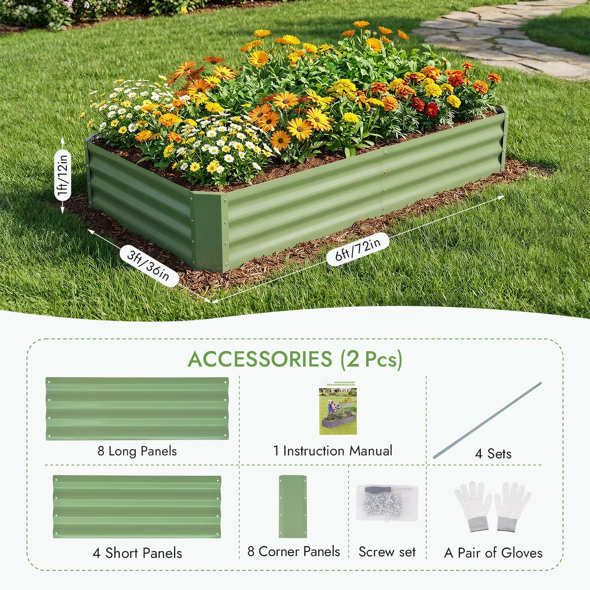 INNO STAGE rust-resistant galvanized steel profile demonstrates durable outdoor construction.