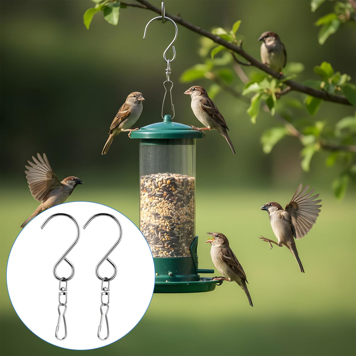 InnoHHustle patio decoration clip easy to install and reuse