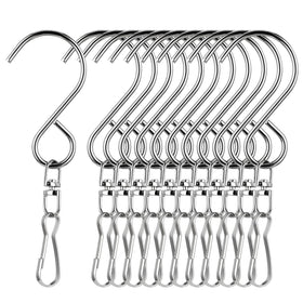 InnoHHustle swivel hooks clip 360-degree rotation for wind chimes