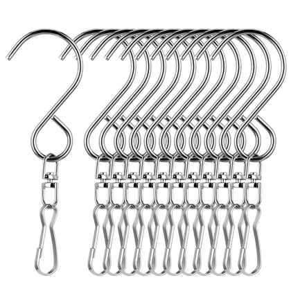 InnoHHustle swivel hooks clip 360-degree rotation for wind chimes