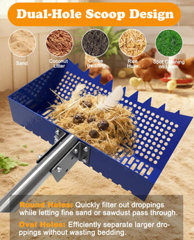 INNOLAND no-bend design promotes upright posture during cleaning.