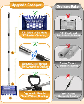INNOLAND rake-teeth help gather debris alongside waste separation.