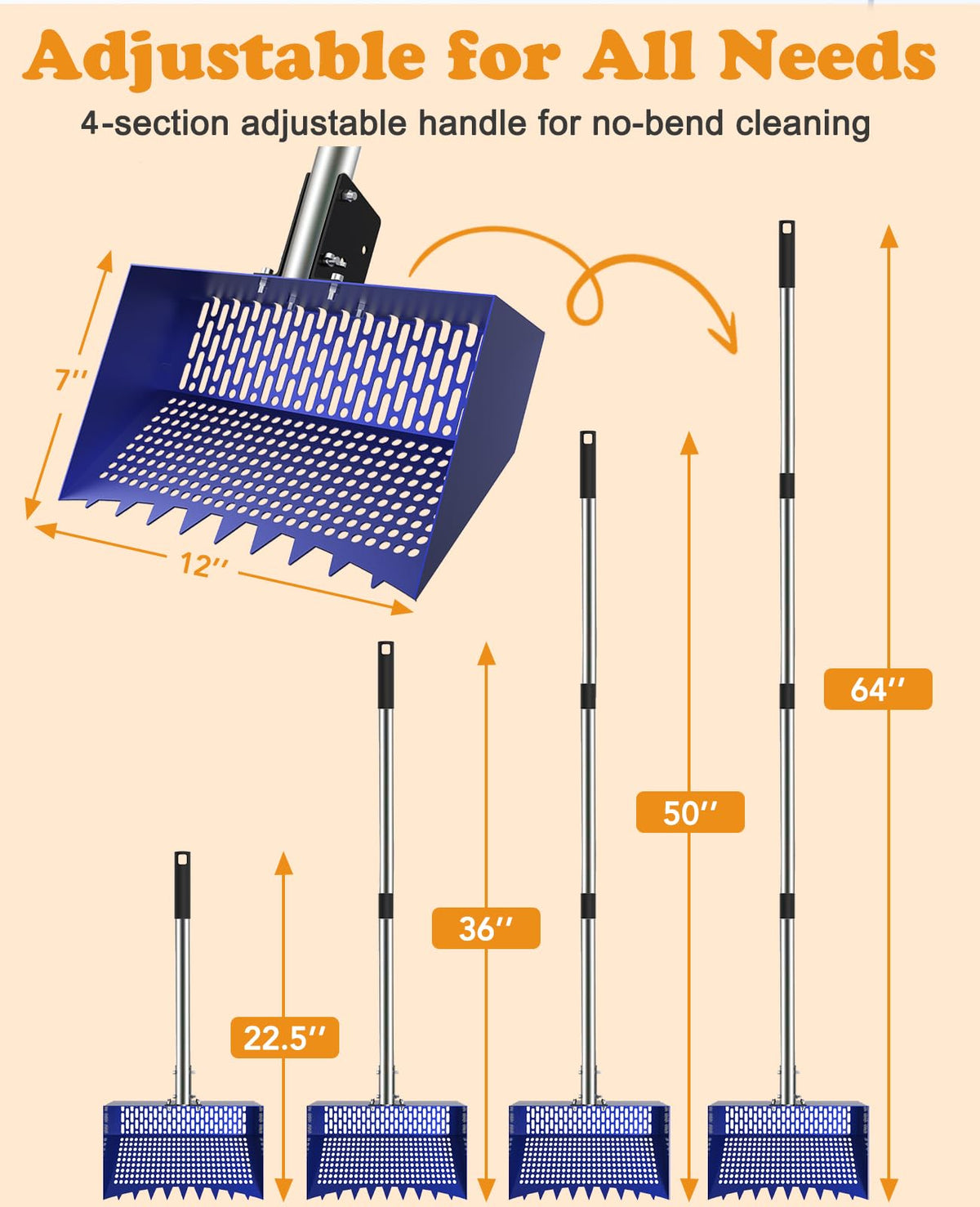 INNOLAND stainless-steel construction resists rust under daily use.