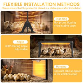 INNOLAND soft LED light for flock monitoring in low light