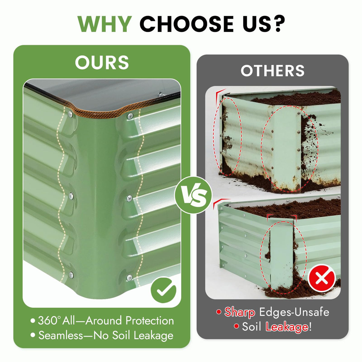 Olive green INNO STAGE bed coating for outdoor aesthetics