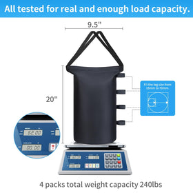 Inntop sandbags 1680D fabric close-up for durable canopy support