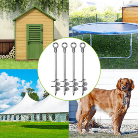 Insaga anchoring solution for tents and garden setups on varied soils.