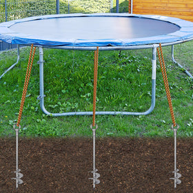 Insaga four-pack ground anchors for complete outdoor projects.