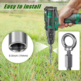 Insaga stable ground stakes protect sheds and carports from movement.