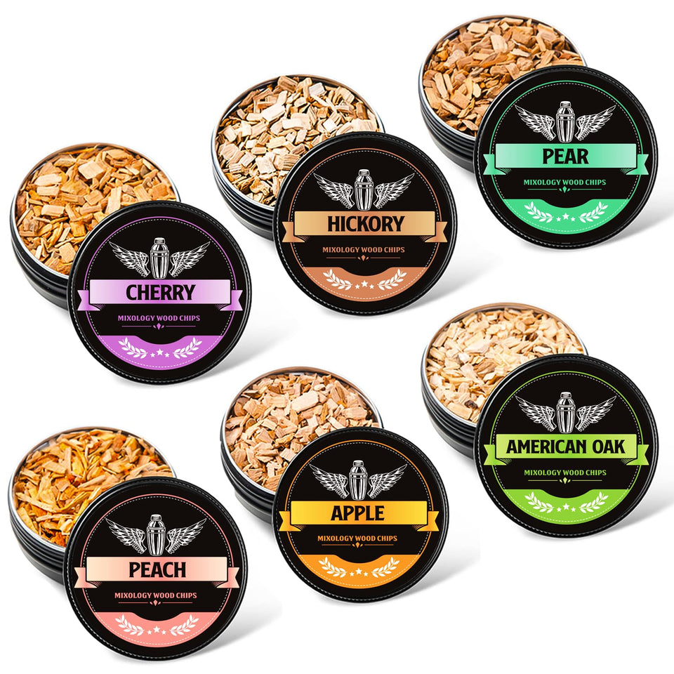 INSISART whiskey smoker chips Apple – adds a subtle apple smoke to drinks.