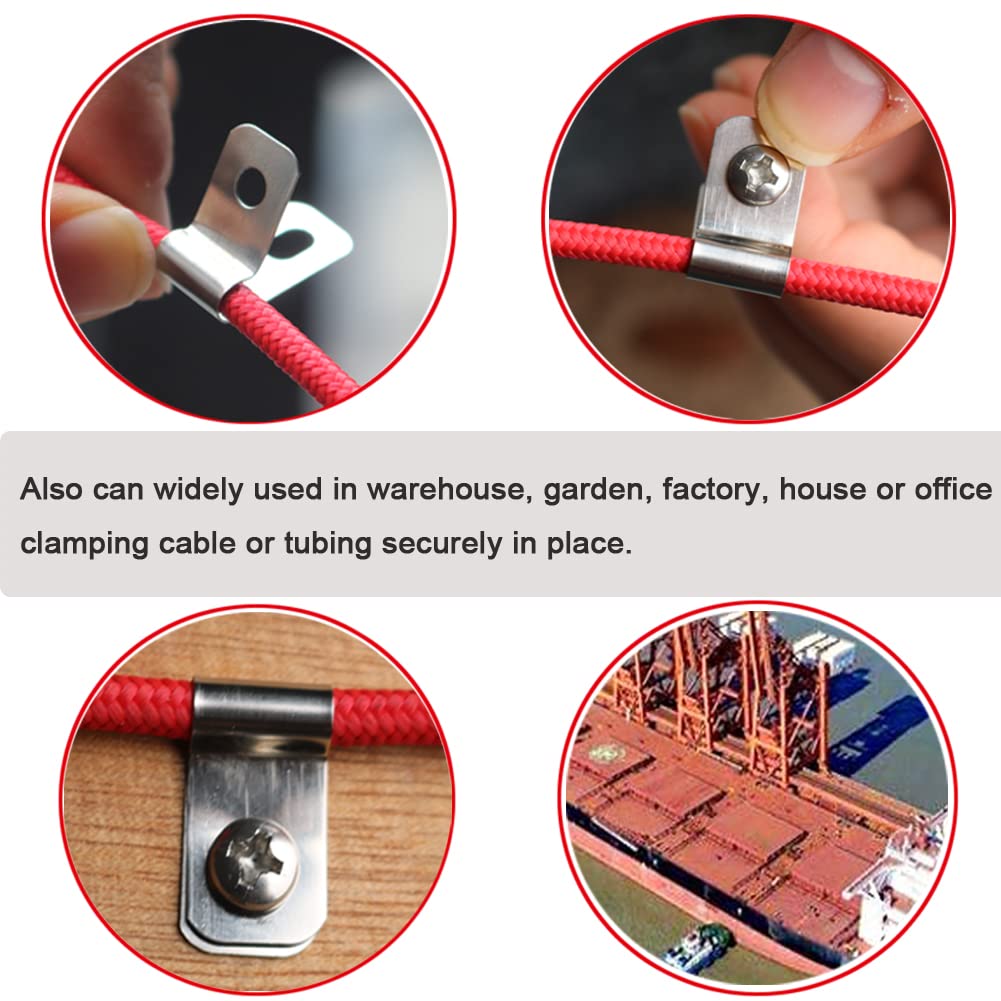 Inslat 500-piece clamp set enabling fast, secure wire installation.