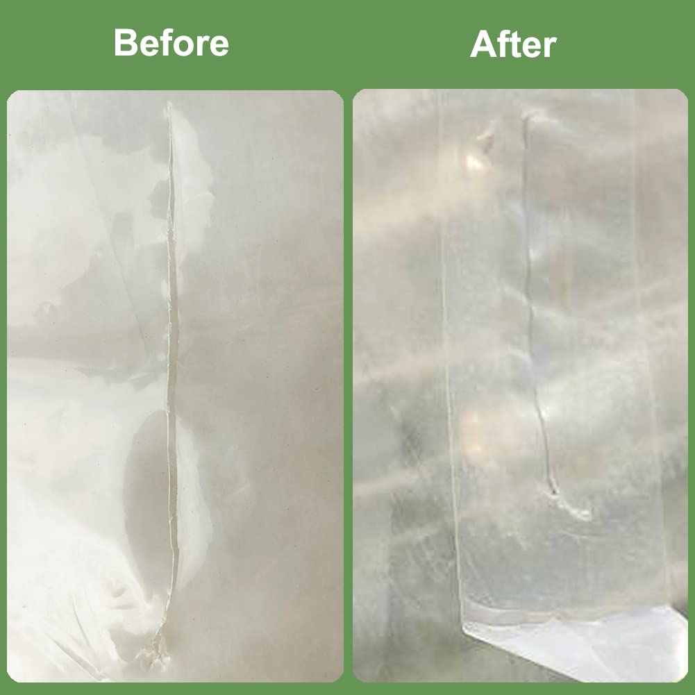 Seaming and patching on a large crack with Inslat dual-side adhesive