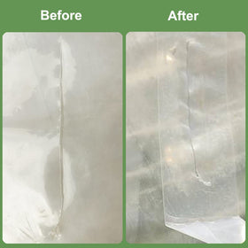 Seaming and patching on a large crack with Inslat dual-side adhesive