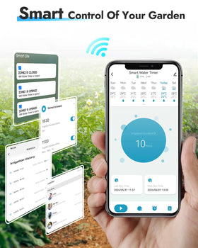 Insoma WiFi Sprinkler Timer 2.4GHz setup required for stable connection.