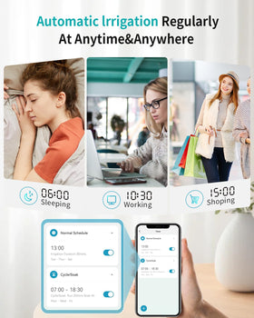 Insoma WiFi Water Timer 2.4GHz network compatibility for reliable setup