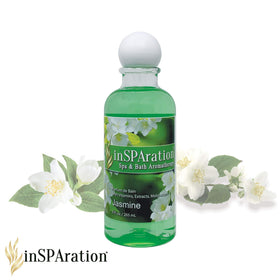Inspiration Spa Liquid cap and bottle image showing easy packaging for quick scent boost