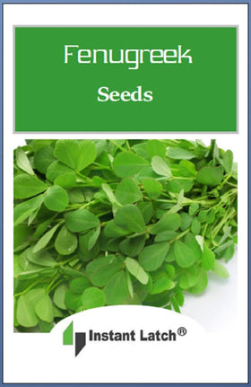 Instant Latch fenugreek seeds in garden setting for 30 day maturity and full sun