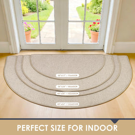 INSULLER absorbent microfiber mat with dirt-trapping fibers for cleaner floors.