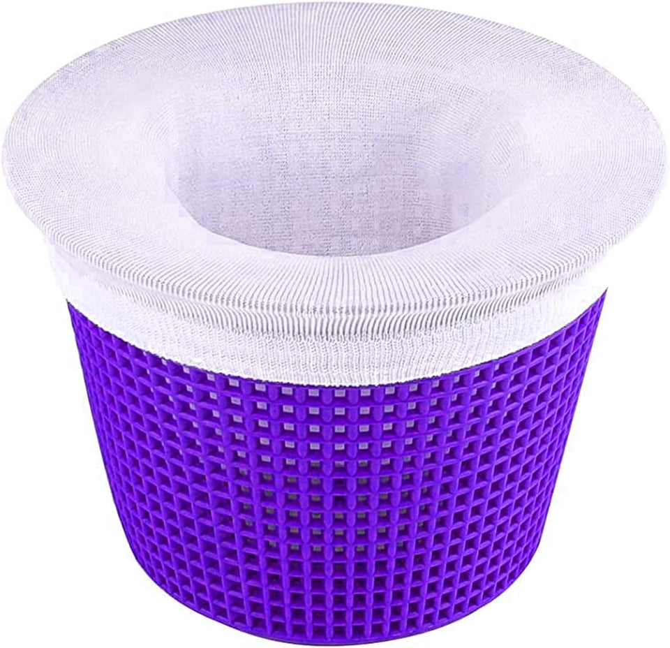 Interest Monkey pool skimmer sock inside basket traps debris for cleaner water