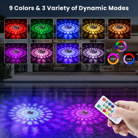 INTERESTIME IPX7 waterproof design safeguards the light during rain and splashes.