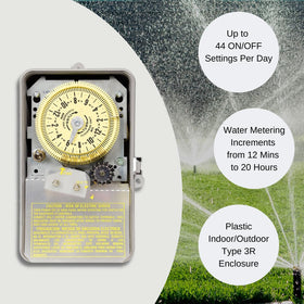 R8806P101C weatherproof housing ensures rain protection for reliable outdoor operation.