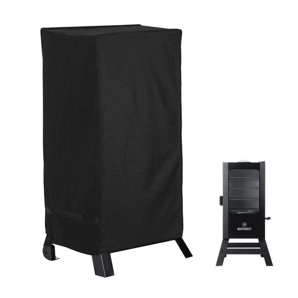 Intetiow Masterbuilt 40-inch smoker cover front view protects against rain and sun.