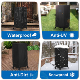 Intetiow Masterbuilt 40-inch smoker cover tear-resistance detail resists wear.