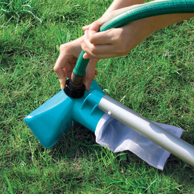 Intex 28002E telescoping pole compatible with both accessories for versatility