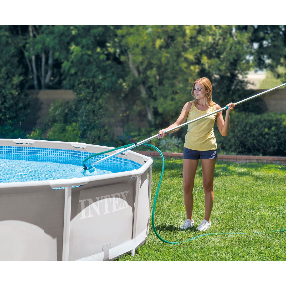 Intex 28002E maintenance kit offers complete cleaning tools for pool care